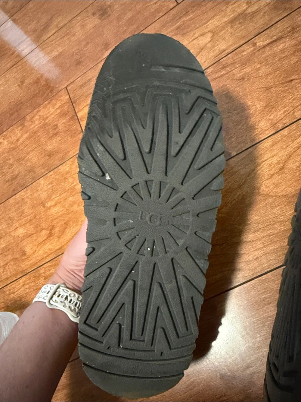 UGG Suede Platform Tasman shoes